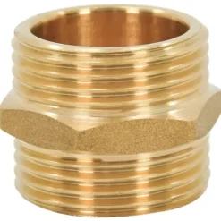 The Living Store Sugslang med kopplingar mässing svart 1,1