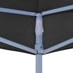 The Living Store Tak till partytält 6x3 m svart 270 g/m² - Tak till partytält & lusthus