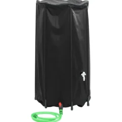 The Living Store Vattentank med kran vikbar 250 L PVC - Bevattning