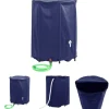 The Living Store Vattentank med kran vikbar 1350 L PVC - Bevattning