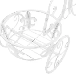 The Living Store Växtställ cykel vintage stil metall - Växtställ