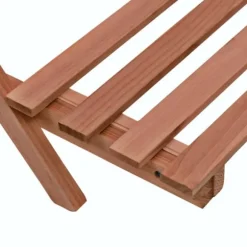 The Living Store Växtställ 3 nivåer cedarträ 48x45x40 cm - Växtställ