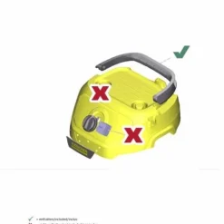 TILLBEHÖR HÖGTRYCKSTVITTA 5.628-032.3 HANDTAG