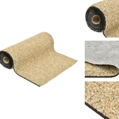 Tillbehör till fontäner & dammar - Living Kantmatta naturlig sand 1000x60 cm