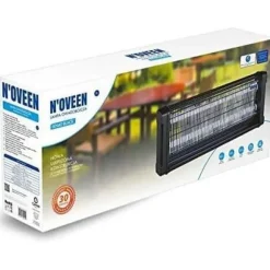 Tisdag-Fluga Elektrisk - Noveen - 40W - Svart - Utan kemiskt medel - Transportabel