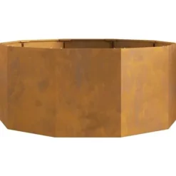 Tålig stålkärl - vidaXL - 120x120x50 cm - Rostig - Montering krävs - Väderbeständig stål