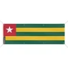Togo Flag Banner 8 öljetter 60x180 cm