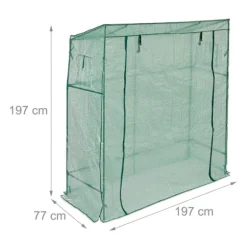 Tomatväxthus 197 cm högt