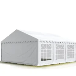 TOOLPORT 5x6 m partytält marquee PVC ca. 500g/m² vit