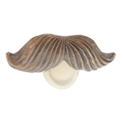 Trädansikte trädgårdsprydnad, 6x5,5x2 cm, flerfärgad, polyresin