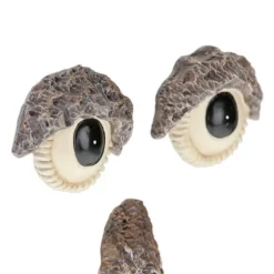 Trädansikte trädgårdsprydnad, 6x5,5x2 cm, flerfärgad, polyresin