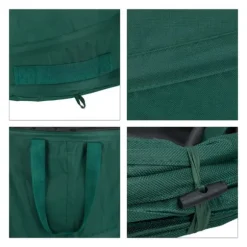 Trädgårdsavfallsbehållare, 63x55 cm, Grön