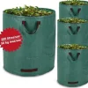 Trädgårdsavfallspåsar - Stabil - 280L - 50kg - 4 stycken - Rivbeständig
