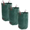 Trädgårdsavfallspåse - Set om 3 - 300 L - Höjd 84 cm - Diameter 67 cm