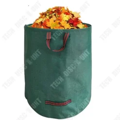 Trädgårdsavfallspåse - TD - 80cm x 100cm - Fällbar - Hållbar - 500L