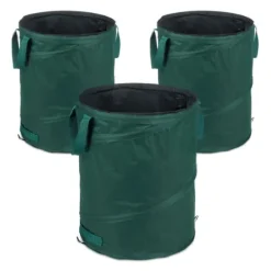Trädgårdsavfallspåseset, 55x45 cm, Grön
