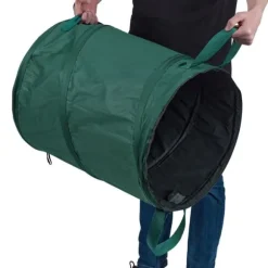 Trädgårdsavfallspåseset, 55x45 cm, Grön