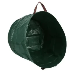 Trädgårdsavfallssäckar - miniClover - 272L - Grön och svart - 65x65x74cm - Stort kapacitet