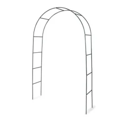 Trädgårdsbåge - Kinzo - 240 x 140 cm - Metall med pulverbeläggning - Grön - Väderbeständig