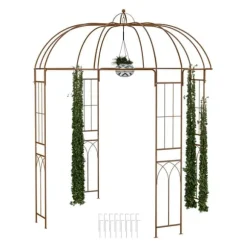 Trädgårdsbåge, Metall, 269x211x211 cm