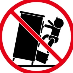 Trädgårdsbod i massivt granträ för förvaring av trädgårdsredskap | Storlek: 55x52x112 cm