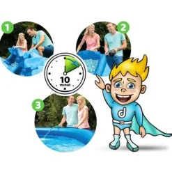 Trädgårdsexpansionspool 305 x 76 cm 3 in 1 INTEX 28122