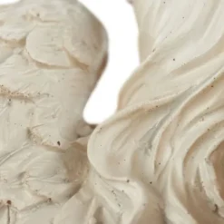 Trädgårdsfigur, Stående Ängel, 46.5x23x14 cm, Vit