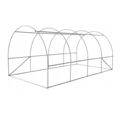 Trädgårdsfolietunnel 400 x 250 x 200 cm, med transparent UV-12 folie