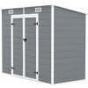 Trädgårdsförråd, 238x125x165 cm, Grå