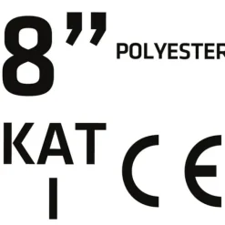 Trädgårdshandskar, polyester, blommönster, storlek 20 cm