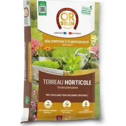 Trädgårdsjord - GULDBRUN - OBRTHOR35N - 35 L