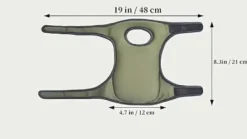 Trädgårdsknäskydd Andas neoprenskyddskvalitet
