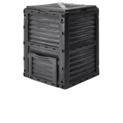 Trädgårdskompostbehållare, 80 gallons kapacitet, enkel installation,80 gallon