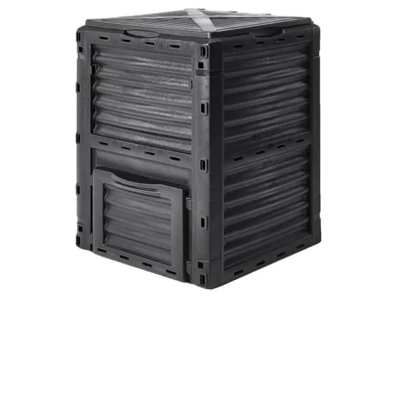 Trädgårdskompostbehållare, 80 gallons kapacitet, enkel installation,80 gallon