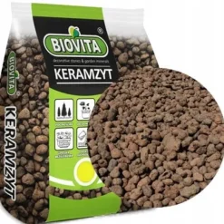 Trädgårdslera 4-8 mm krukväxt 5L ren fin