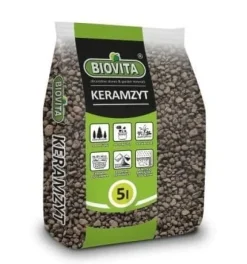 Trädgårdslera 4-8 mm krukväxt 5L ren fin