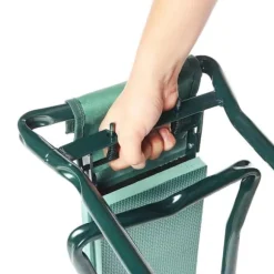 Trädgårdspall - hopfällbar pall - 59x27,5x49 cm - upp till 150kg