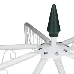 Trädgårdspaviljong, Metall, 250x160x160 cm