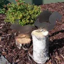 Trädgårdsplugg i dekorationsekorre 2-pack