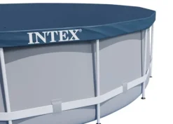 Trädgårdspool i ram 305 x 76 cm 15-i-1 INTEX 26702 + bubbelmaskin GRATIS