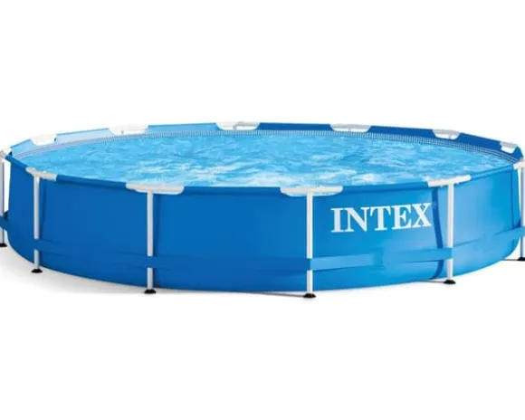 Trädgårdspool med ram 366 x 76 cm 6-i-1 INTEX 28210