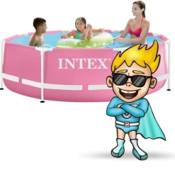 Trädgårdspoolram 244 x 76 cm INTEX 28290