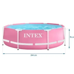 Trädgårdspoolram 244 x 76 cm INTEX 28290