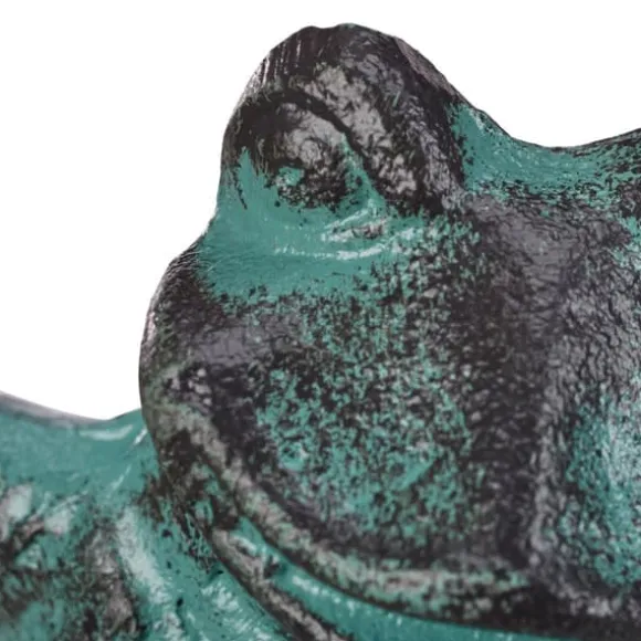 Trädgårdsprydnad, Groda, 30x22x10 cm, Grön