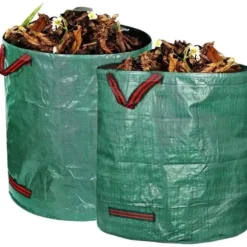 Trädgårdspåsar - Wee - 272L - Grön - Sopsäckar