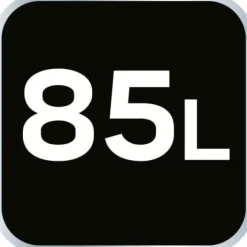 Trädgårdspåse 85 liter, långa handtag, vikbar, 180 g/m2