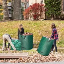 Trädgårdssäck - 272L - Vattentålig - Hållbar - Grön