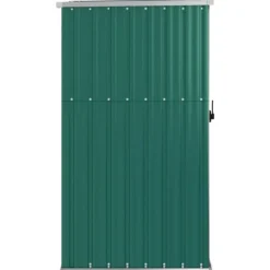 Trädgårdsskjul grön 88x89x161 cm galvaniserat stål - Redskapsbod - Redskapsbodar - Home & Living