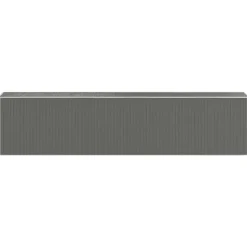 Trädgårdsskjul i galvaniserat stål - Rymlig förvaring för redskap | Färg: Ljusgrå | Storlek: 192x85x223 cm