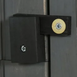 Trädgårdsskåp, 77x54,2x179 cm, Grågrön